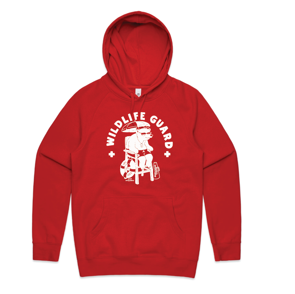 Wildlife Guard Hoodie Red